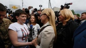 Савченко Тимошенко газета Патриот